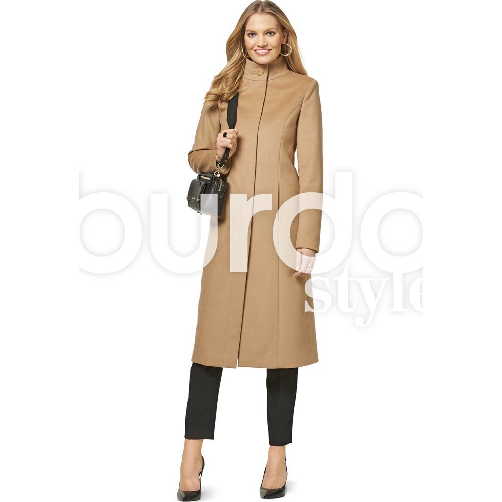 Burda Style Pattern B6461 Womens Coats 6461 Image 2 From Patternsandplains.com