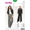Burda Style Pattern B6470 Womens Trousers 6470 Image 1 From Patternsandplains.com