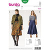 Burda Style Pattern B6491 Womens Flared Skirt 6491 Image 1 From Patternsandplains.com