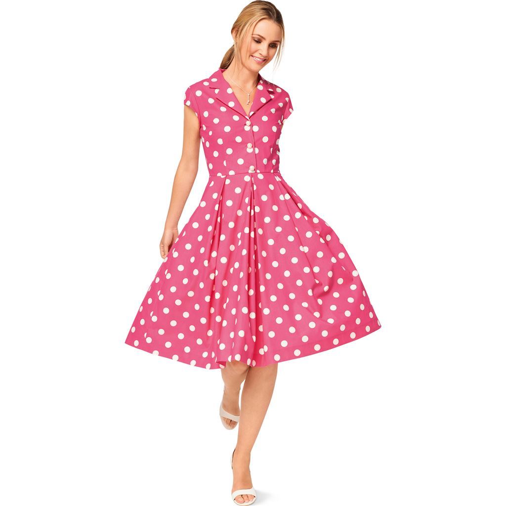 Burda Style Pattern B6520 Womens Dress Blouse and Skirt 6520 Image 2 From Patternsandplains.com