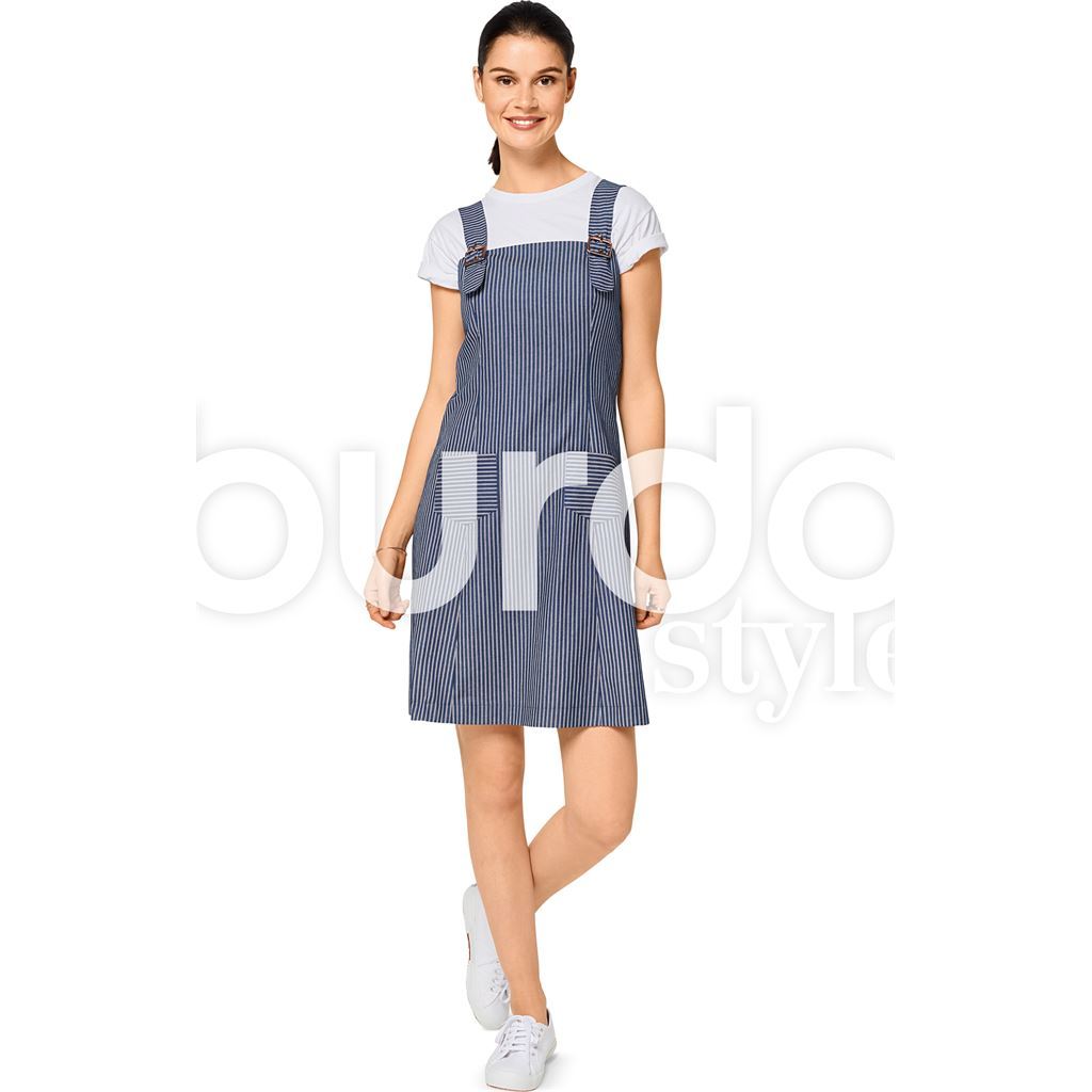 Burda Style Pattern B6538 Misses Strappy Dress 6538 Image 3 From Patternsandplains.com