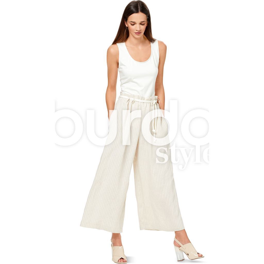 Burda Style Pattern B6544 Misses Pants 6544 Image 3 From Patternsandplains.com