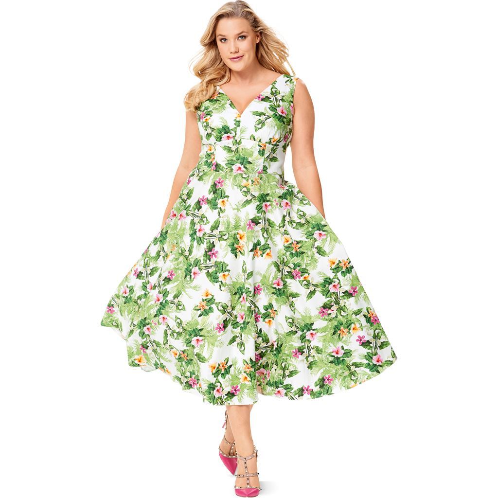 Burda Style Pattern B6549 Womens Short Sleeve Dress 6549 Image 2 From Patternsandplains.com