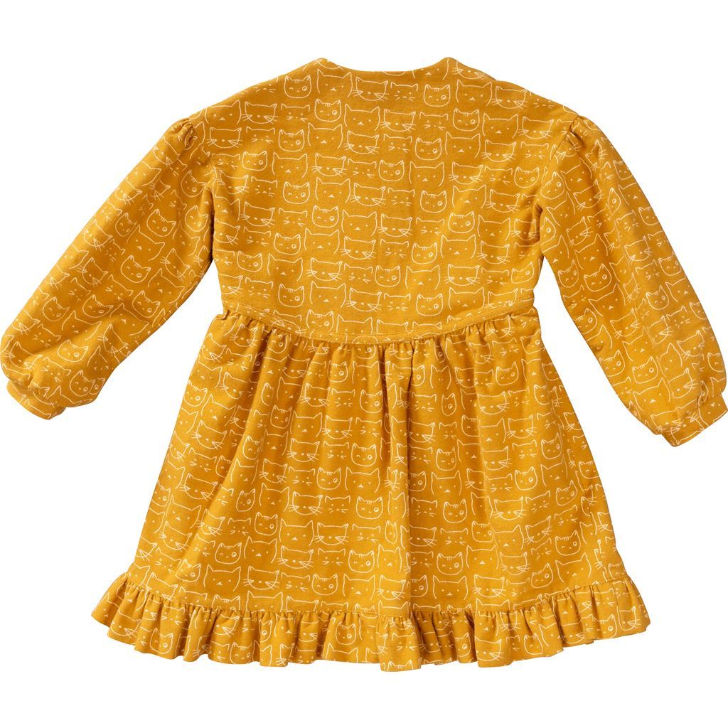 Burda Style Pattern B9309 Childrens Dresses Buttons at Front with Trim and Pocket Variations 9309 Image 7 From Patternsandplains.com