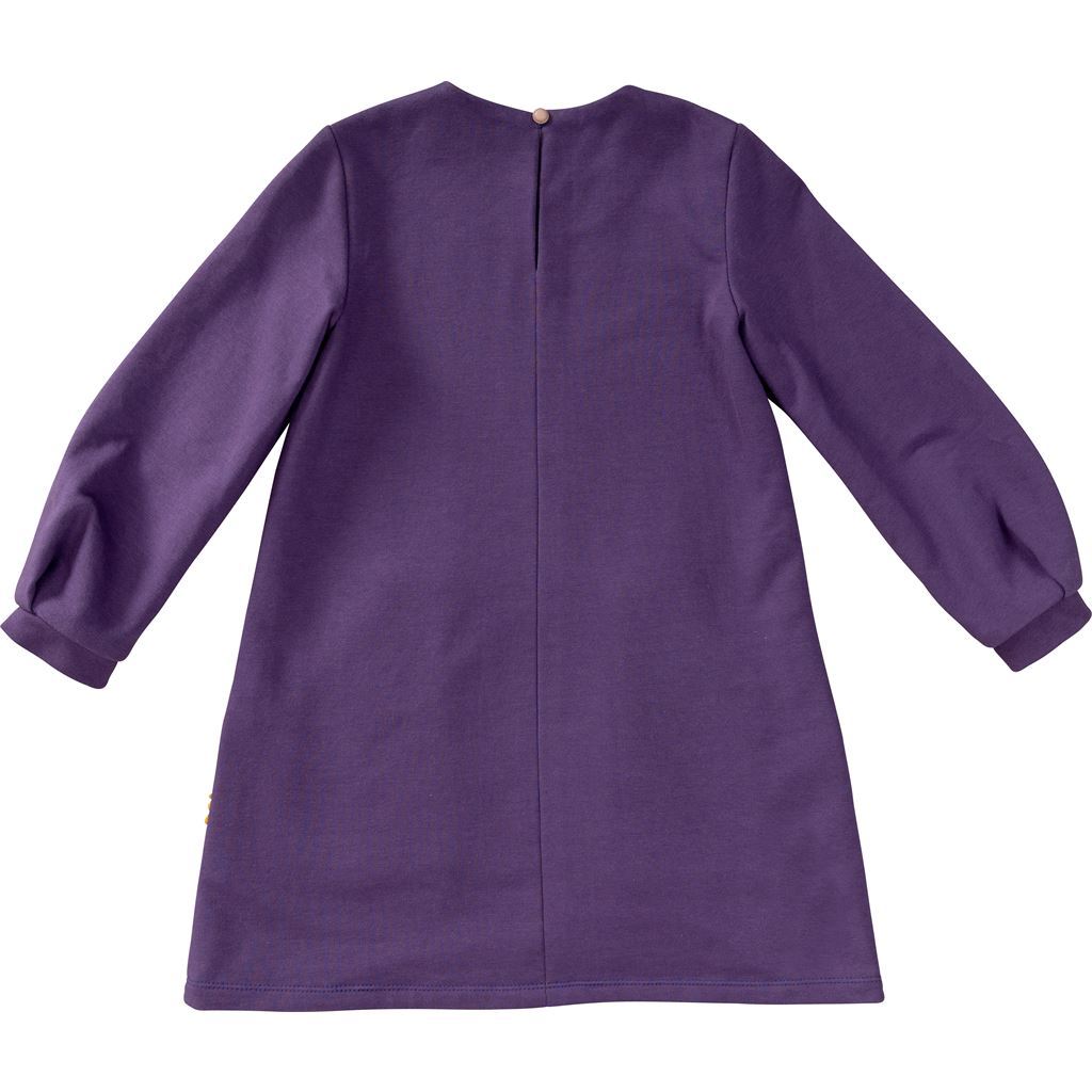 Burda Style Pattern B9310 Childrens Dress Pull On with Partially Pleated Skirt or Feature Pockets 9310 Image 4 From Patternsandplains.com