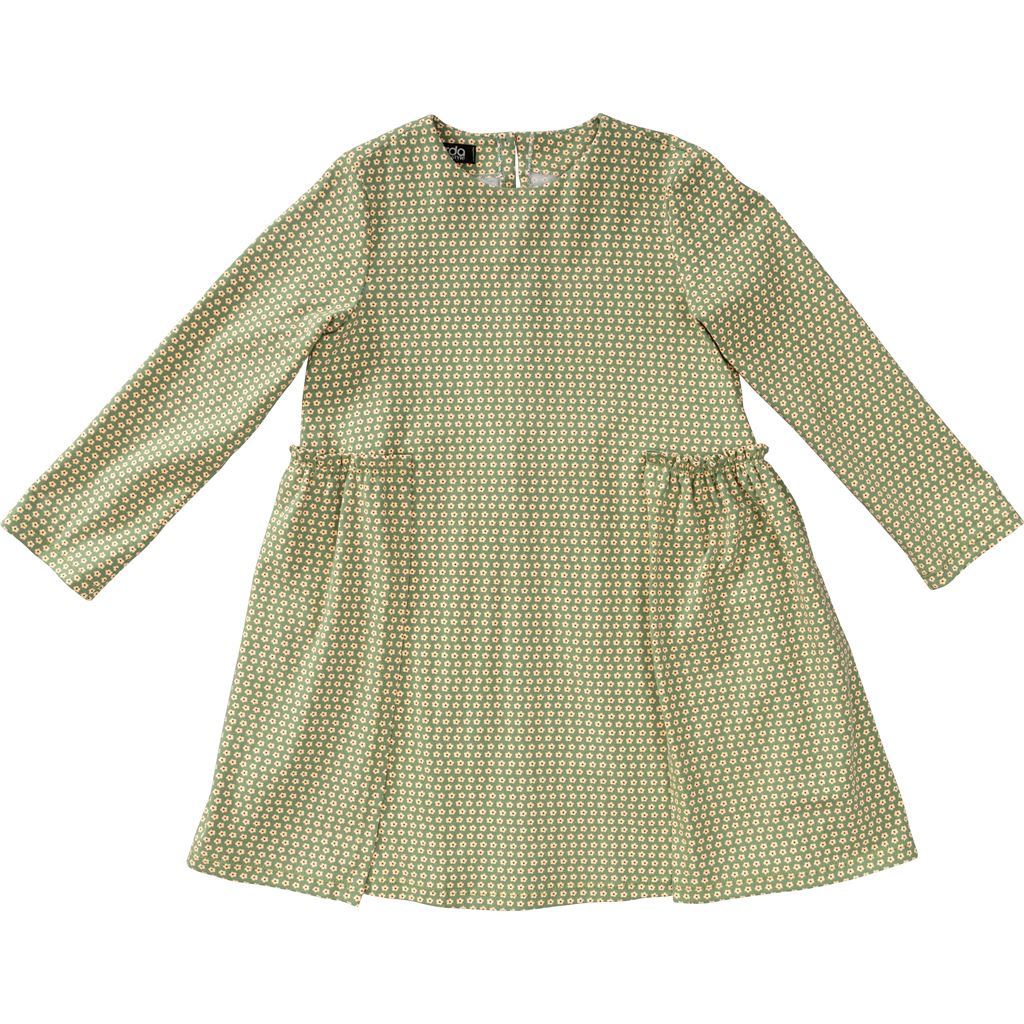 Burda Style Pattern B9310 Childrens Dress Pull On with Partially Pleated Skirt or Feature Pockets 9310 Image 6 From Patternsandplains.com