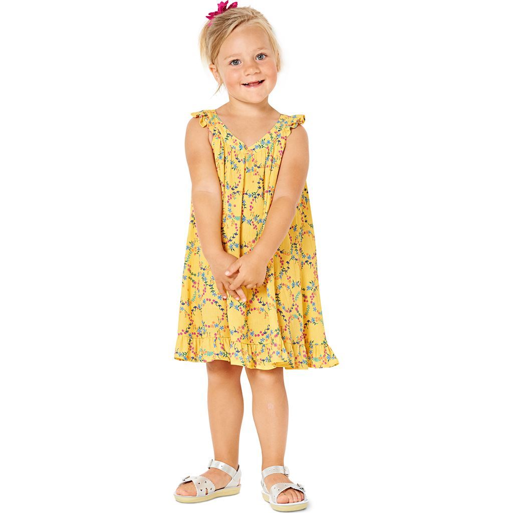 Burda Style Pattern B9320 Childs pinafore dress 9320 Image 3 From Patternsandplains.com