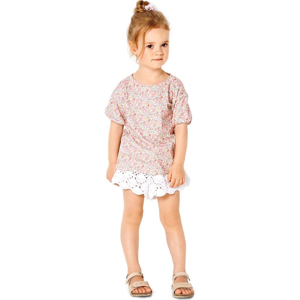 Burda Style Pattern B9322 Childs top 9322 Image 3 From Patternsandplains.com