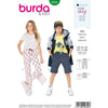 Burda Style Pattern B9324 Childs elastic waist pants 9324 Image 1 From Patternsandplains.com