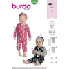 Burda Style Pattern B9328 Babys Romper 9328 Image 1 From Patternsandplains.com