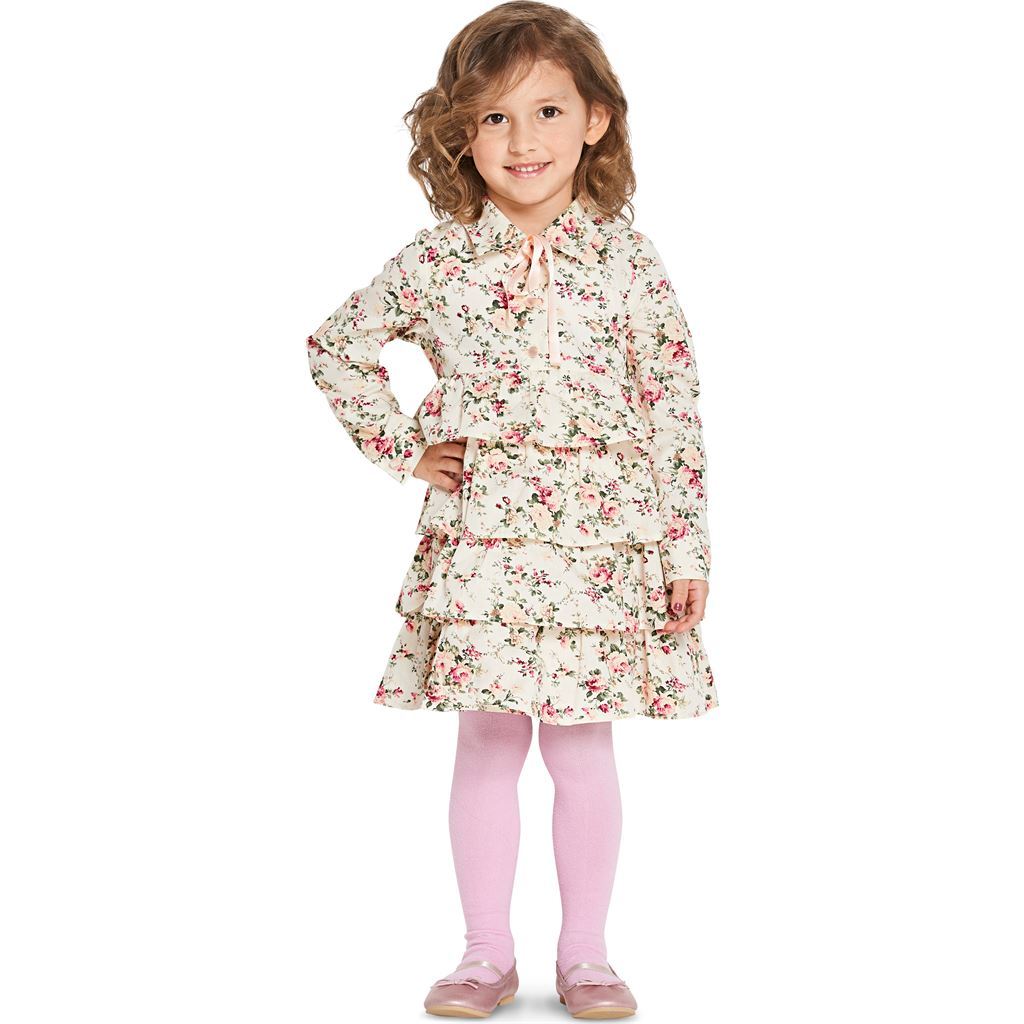 Burda Style Pattern B9332 Childs Dress 9332 Image 4 From Patternsandplains.com