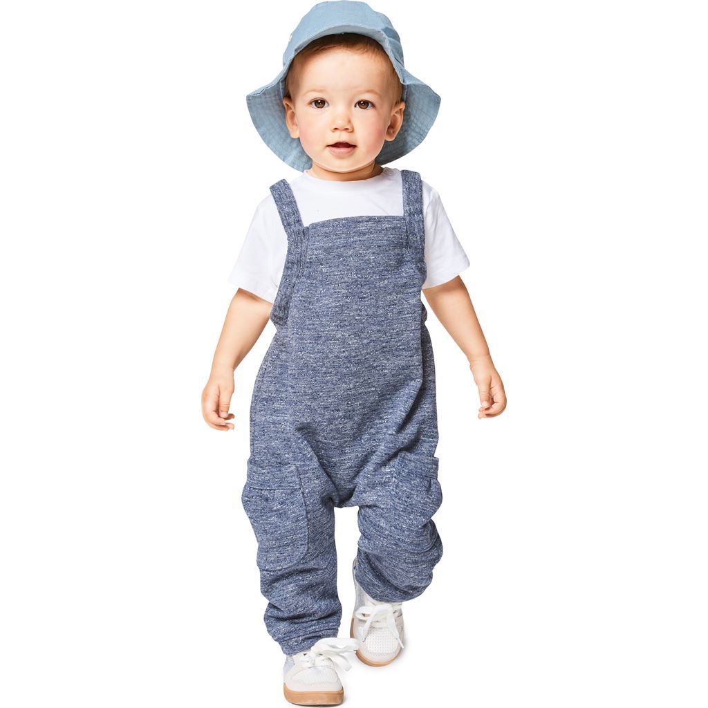 Burda Style Pattern B9337 Babys Bidded Trousers 9337 Image 2 From Patternsandplains.com