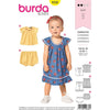 Burda Style Pattern B9338 Toddlers Blouse and Dress 9338 Image 1 From Patternsandplains.com