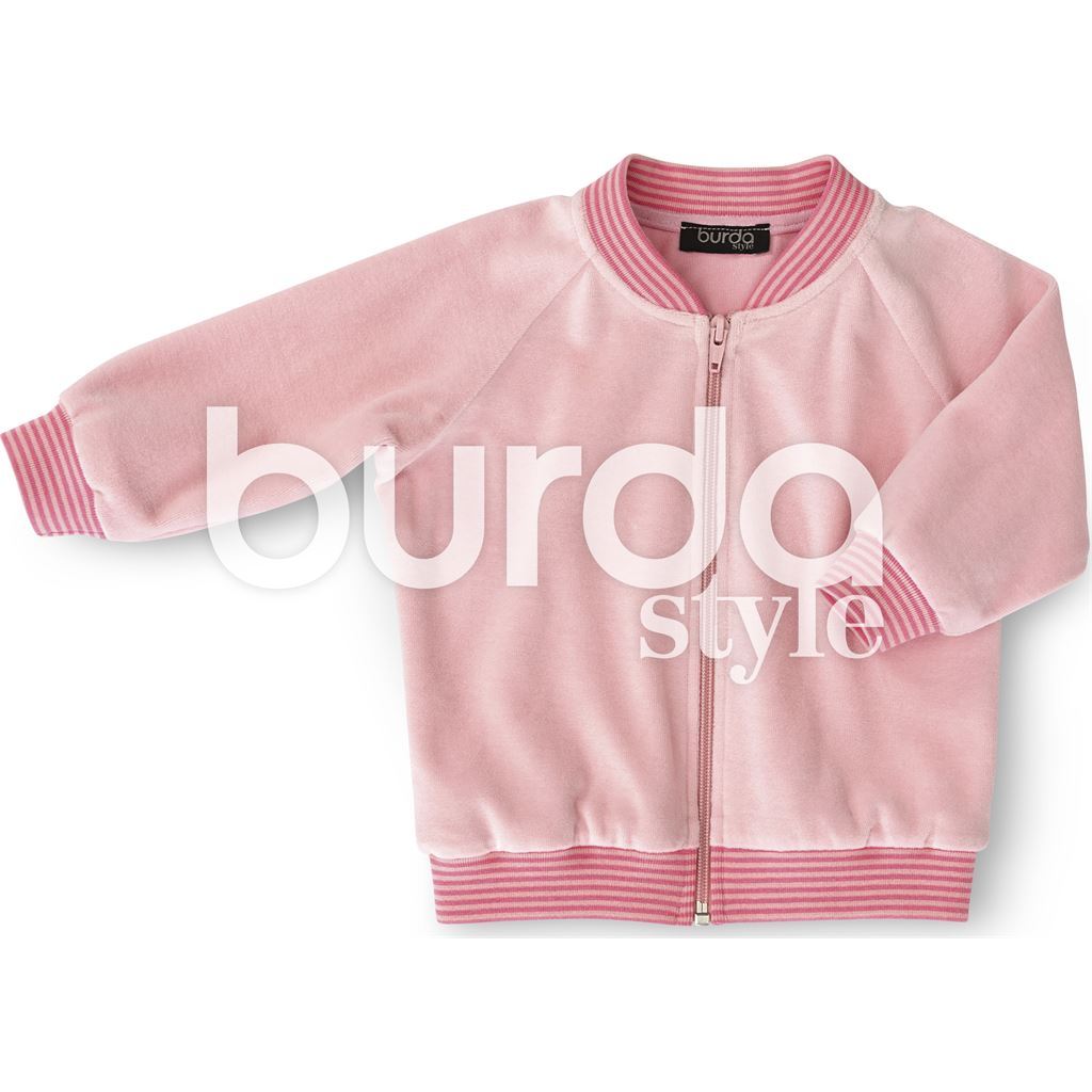 Burda Style Pattern B9349 Babys Jogging Suit 9349 Image 4 From Patternsandplains.com