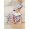 Butterick Pattern B4110 Infants Dress Panties Jumpsuit and Hat 4110 Image 2 From Patternsandplains.com