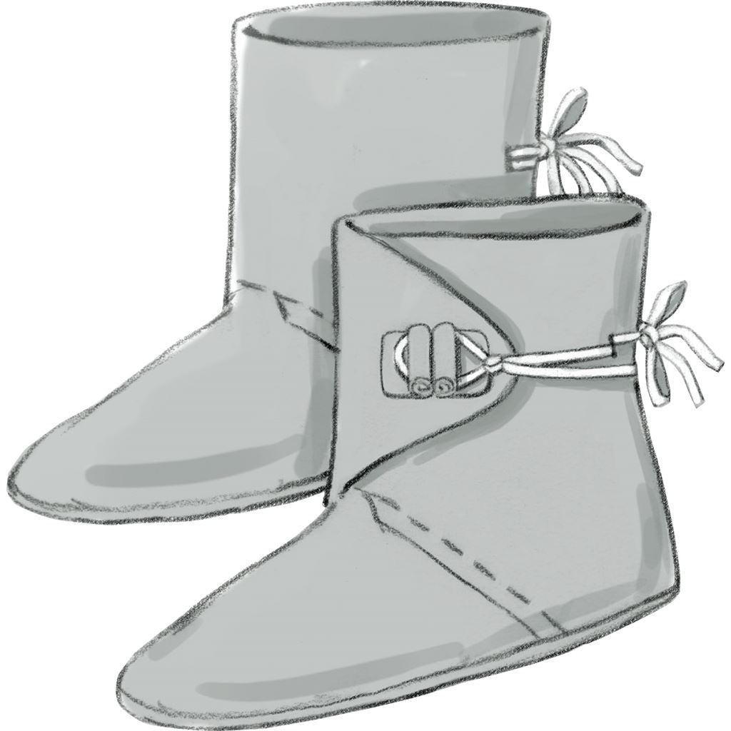 Butterick Pattern B5233 Historical Footwear 5233 Image 3 From Patternsandplains.com