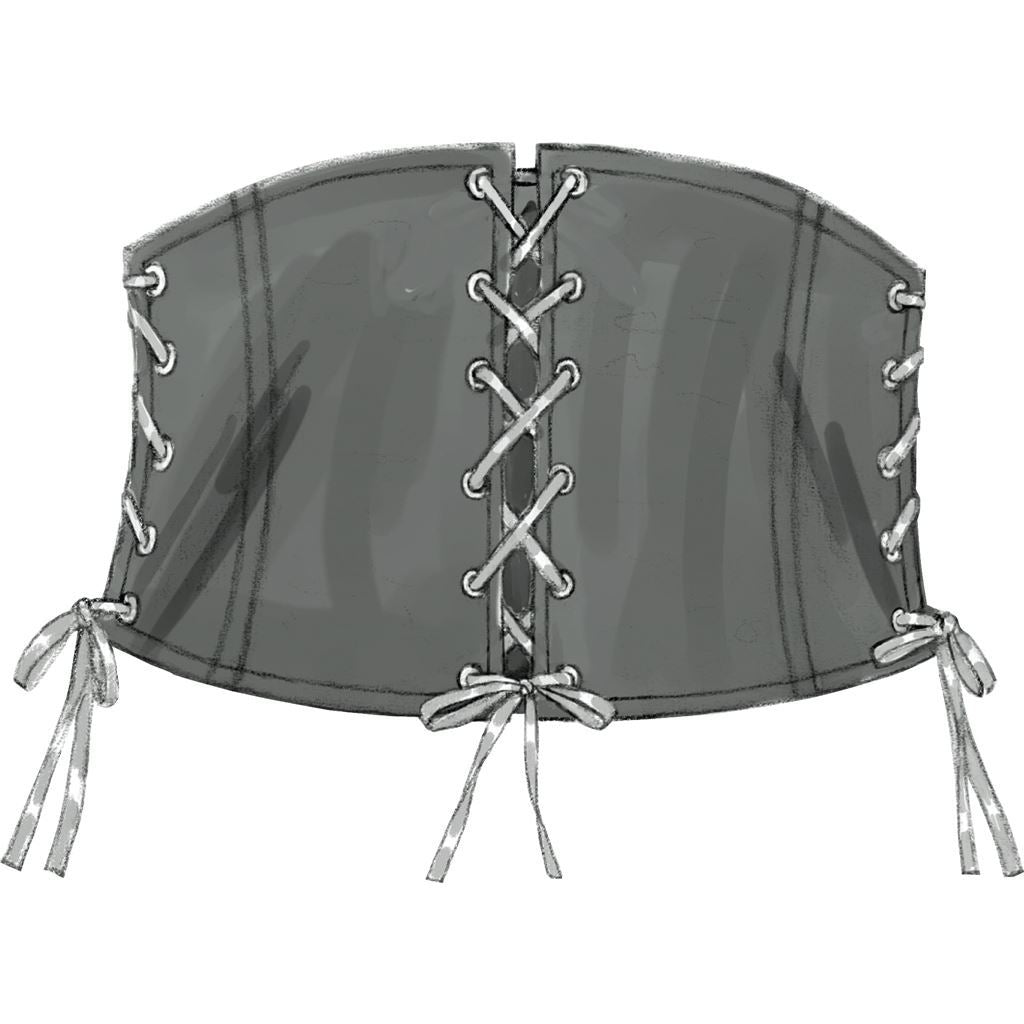 Butterick Pattern B5371 Misses Mens Wrist Bracers Corset Belt And Pouches 5371 Image 13 From Patternsandplains.com