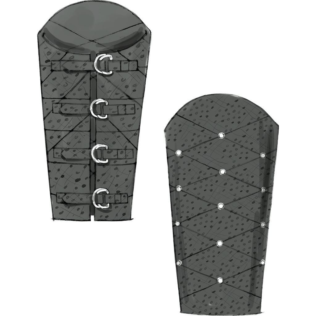 Butterick Pattern B5371 Misses Mens Wrist Bracers Corset Belt And Pouches 5371 Image 16 From Patternsandplains.com