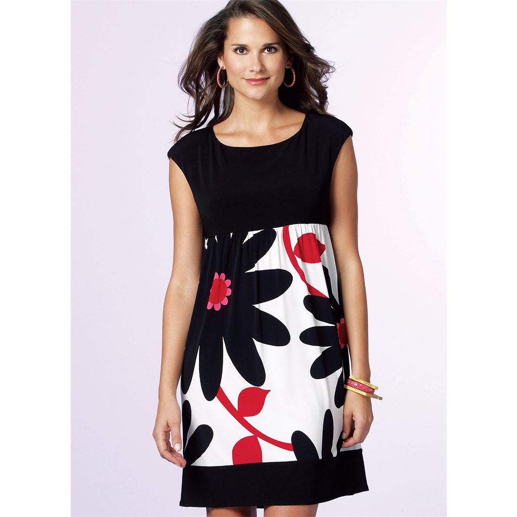 Butterick Pattern B5456 Misses Misses Petite Dress 5456 Image 2 From Patternsandplains.com