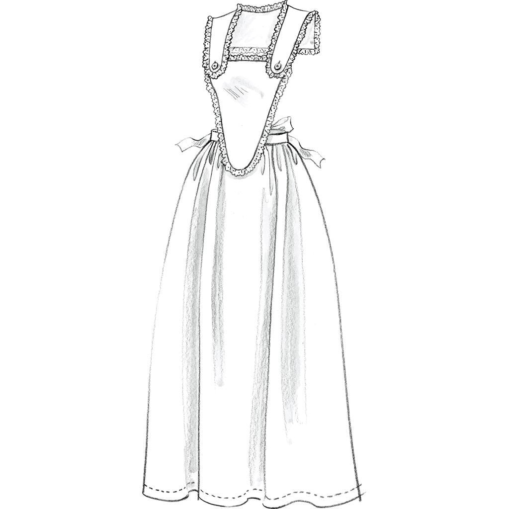 Butterick Pattern B5509 Aprons 5509 Image 7 From Patternsandplains.com