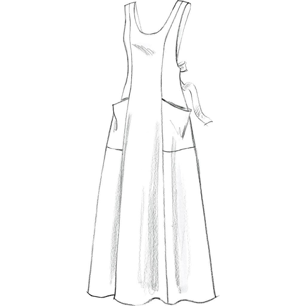 Butterick Pattern B5509 Aprons 5509 Image 9 From Patternsandplains.com