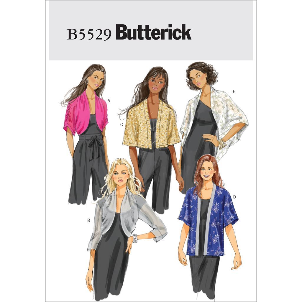 Butterick Pattern B5529 Misses Jacket 5529 Image 1 From Patternsandplains.com