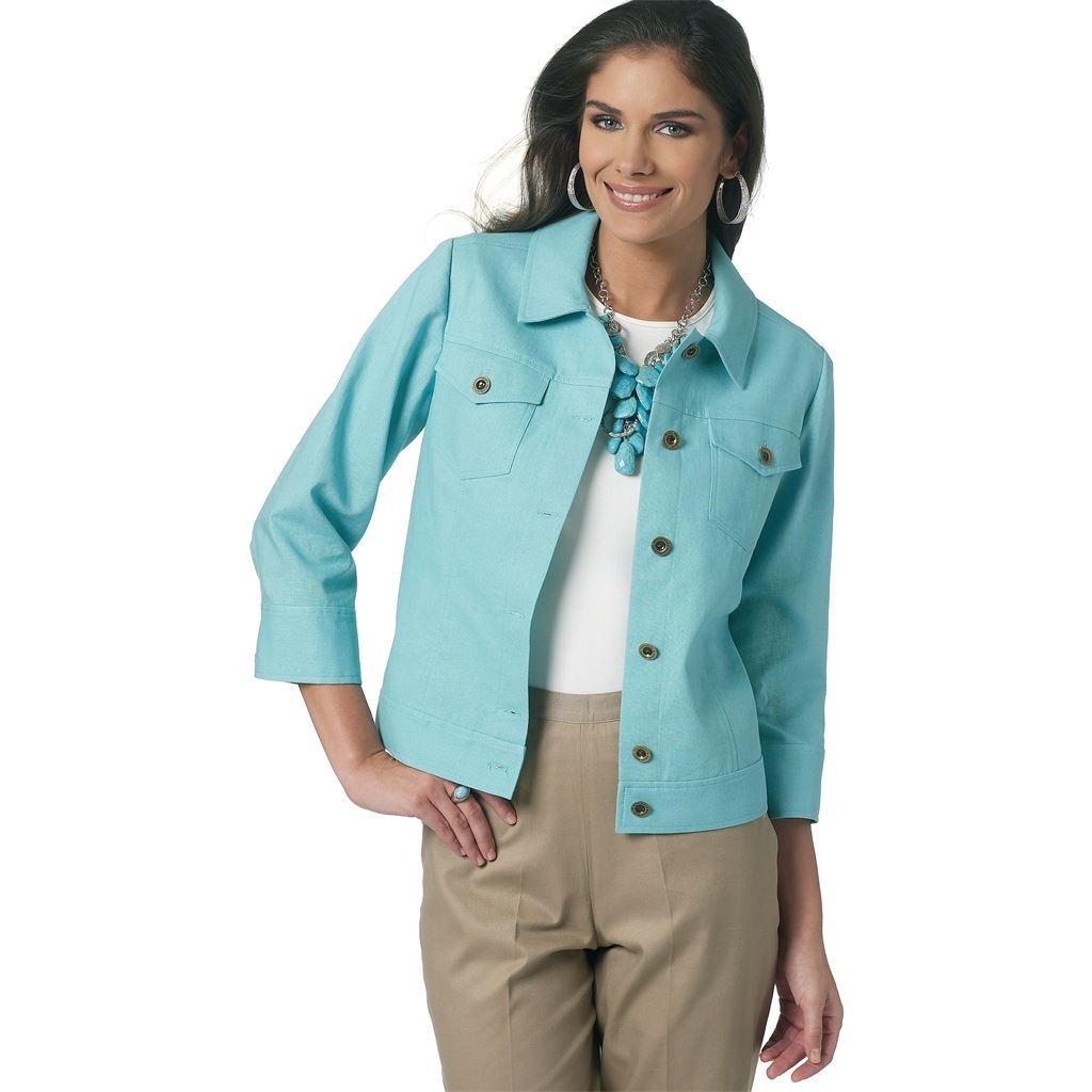 Butterick Pattern B5616 Misses Jacket 5616 Image 2 From Patternsandplains.com