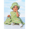 Butterick Pattern B5624 Infants Dress Jumper Romper Jumpsuit Panties Hat and Bag 5624 Image 2 From Patternsandplains.com