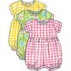 Butterick Pattern B5624 Infants Dress Jumper Romper Jumpsuit Panties Hat and Bag 5624 Image 9 From Patternsandplains.com