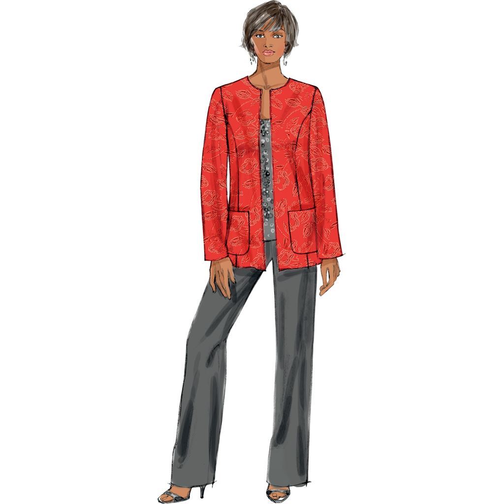 Butterick Pattern B5719 Misses Womens Jacket Dress Skirt and Pants 5719 Image 7 From Patternsandplains.com