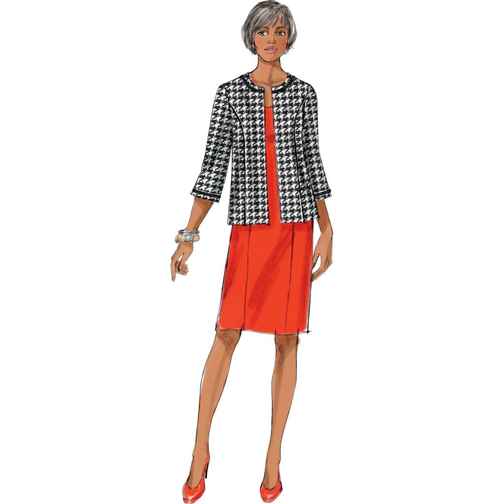 Butterick Pattern B5719 Misses Womens Jacket Dress Skirt and Pants 5719 Image 9 From Patternsandplains.com