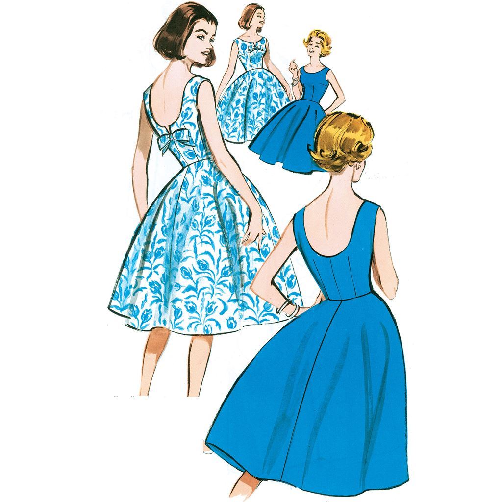 Butterick Pattern B5748 Misses Misses Petite Dress 5748 Image 5 From Patternsandplains.com