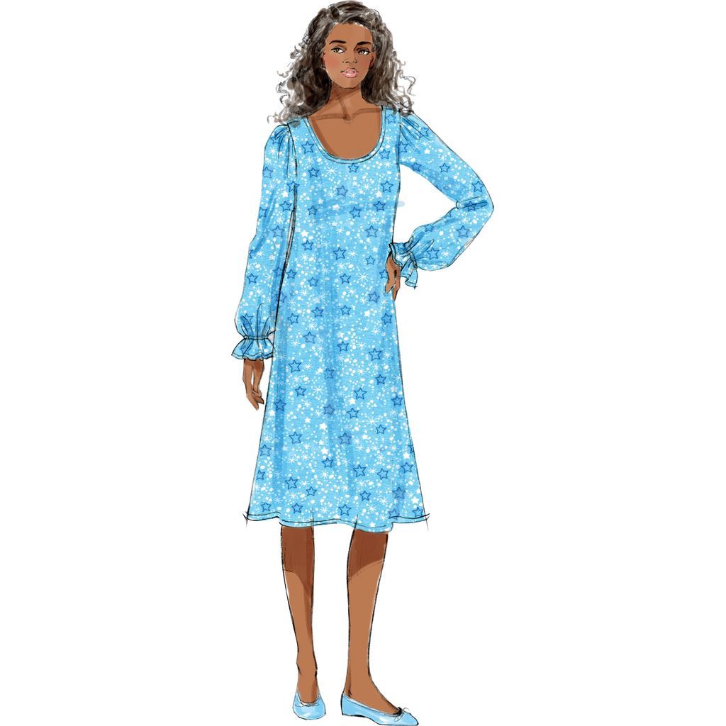 Butterick Pattern B5792 Misses Top Gown and Pants 5792 Image 5 From Patternsandplains.com