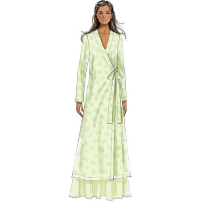 Butterick Pattern B5963 Misses Robe Top Gown Pants and Bag 5963 Image 13 From Patternsandplains.com