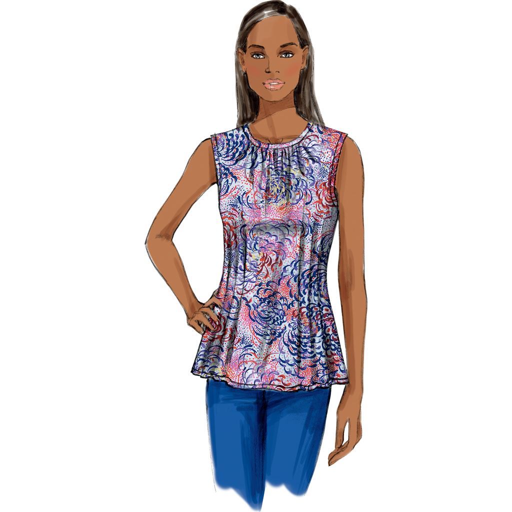 Butterick Pattern B5988 Misses Misses Petite Top 5988 Image 6 From Patternsandplains.com