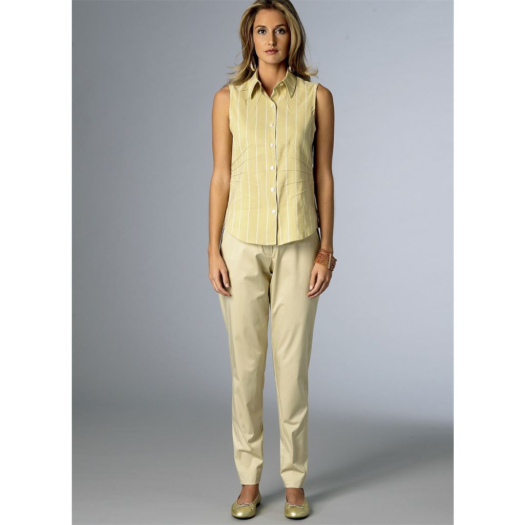 Butterick Pattern B6026 Misses Top 6026 Image 2 From Patternsandplains.com