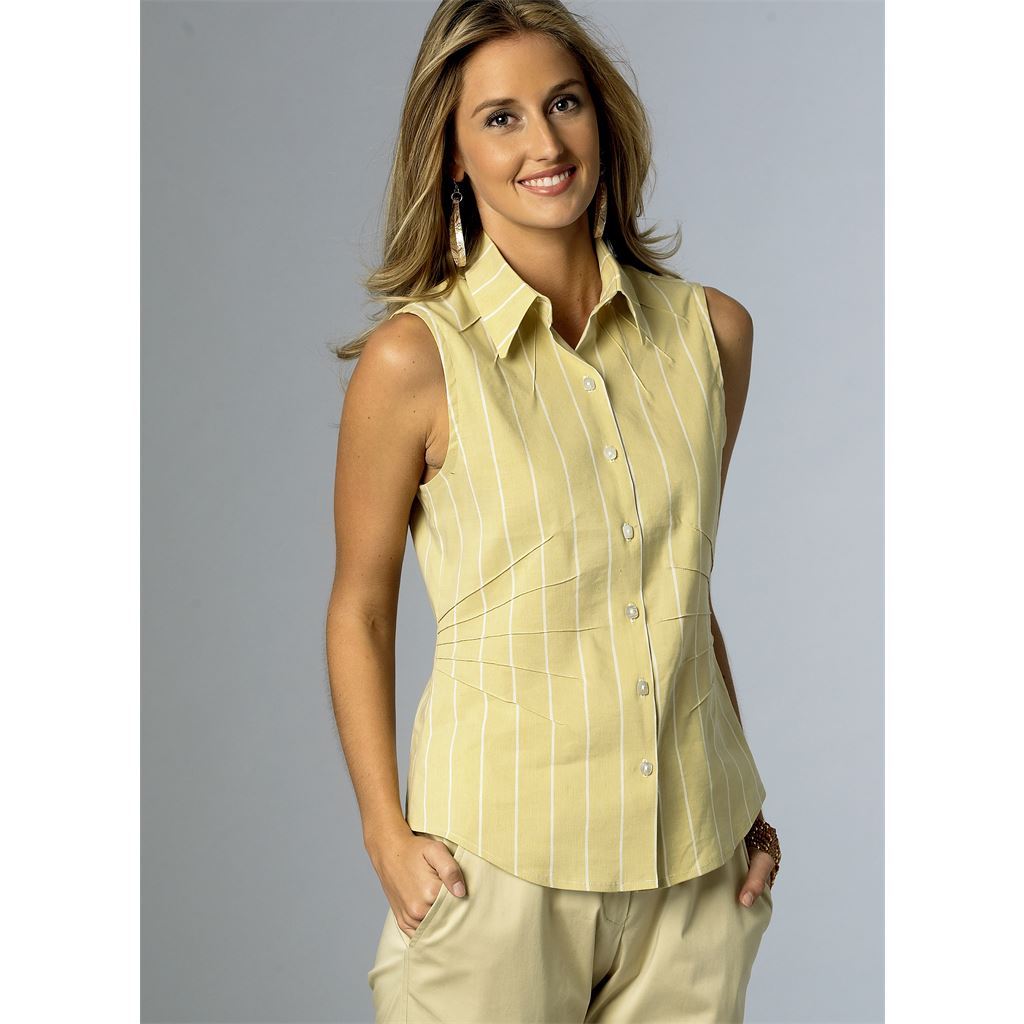 Butterick Pattern B6026 Misses Top 6026 Image 3 From Patternsandplains.com