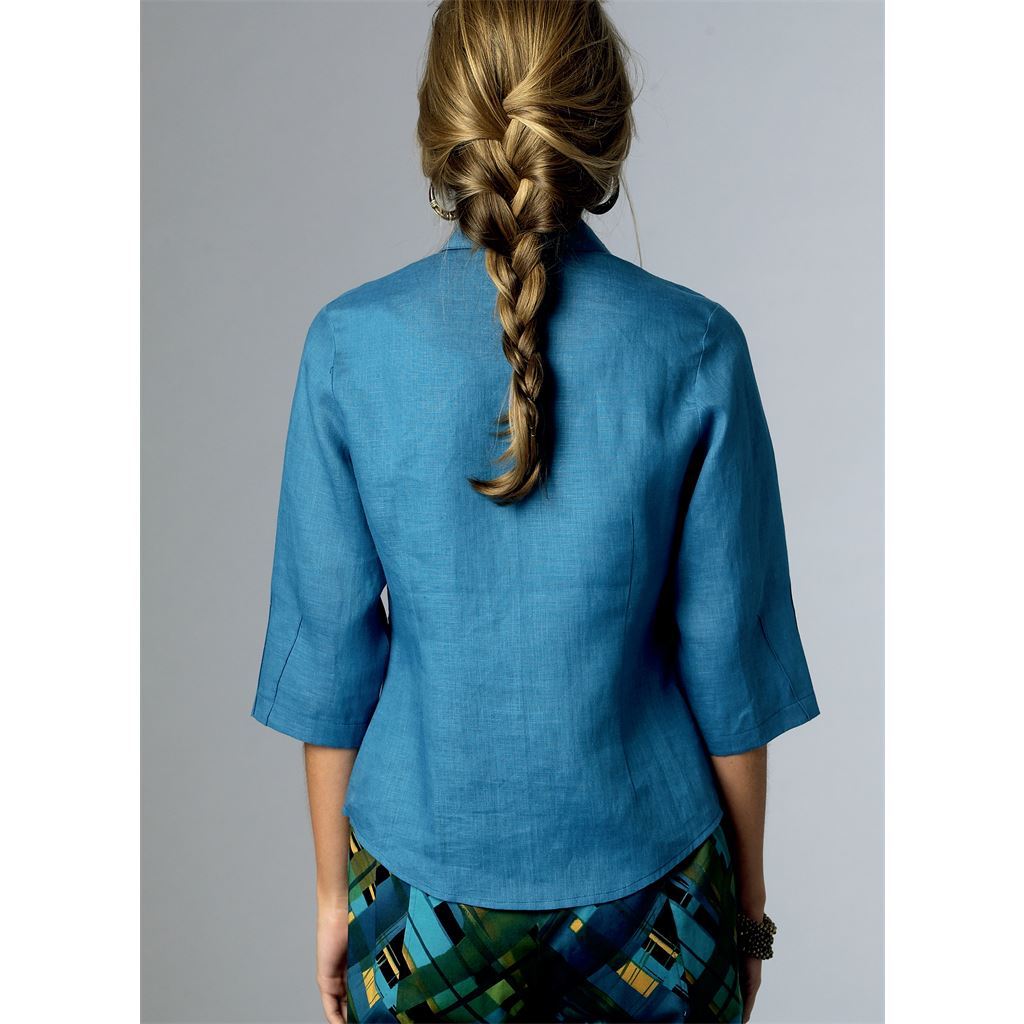 Butterick Pattern B6026 Misses Top 6026 Image 7 From Patternsandplains.com