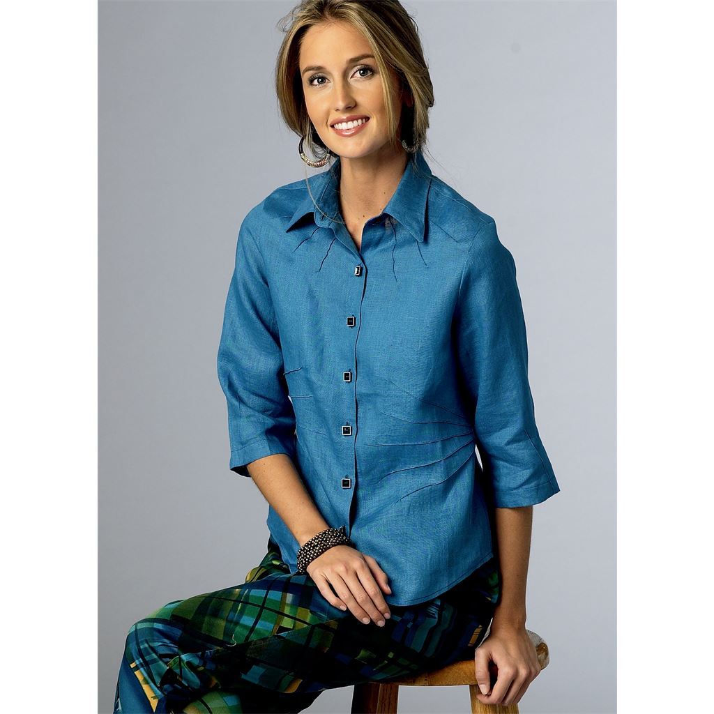 Butterick Pattern B6026 Misses Top 6026 Image 9 From Patternsandplains.com