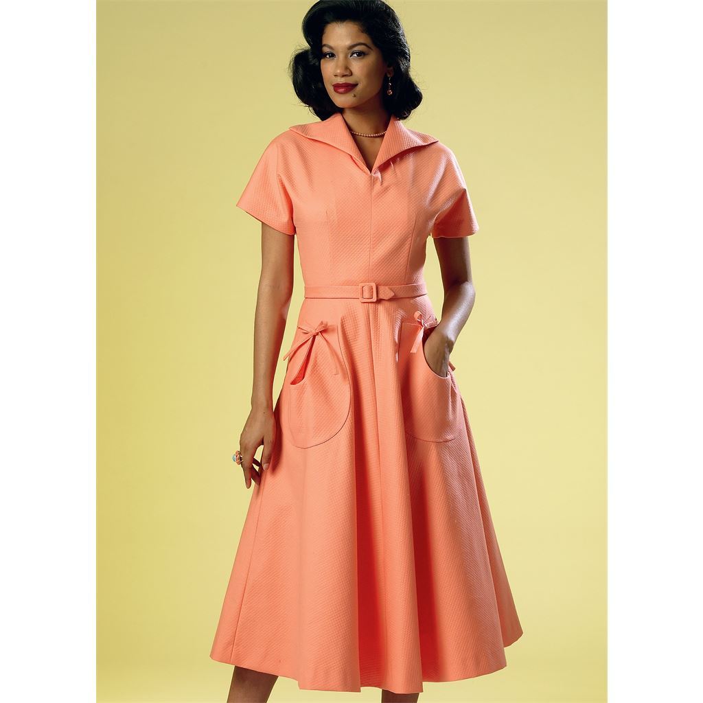 Butterick Pattern B6055 Misses Dress and Belt 6055 Image 2 From Patternsandplains.com