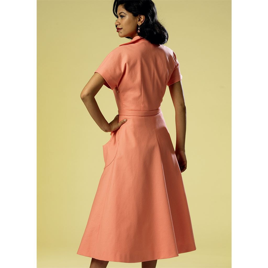 Butterick Pattern B6055 Misses Dress and Belt 6055 Image 4 From Patternsandplains.com