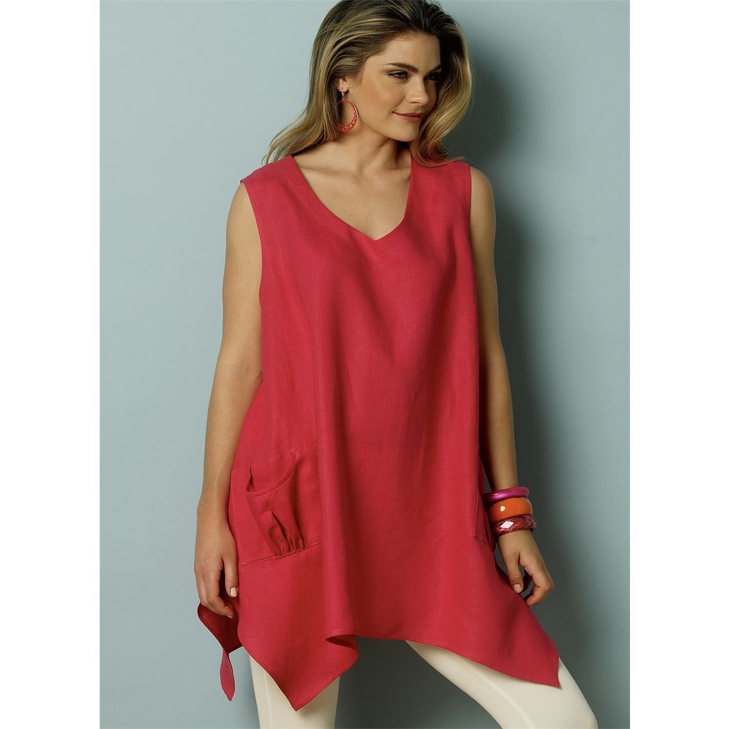 Butterick Pattern B6056 Misses Top 6056 Image 2 From Patternsandplains.com