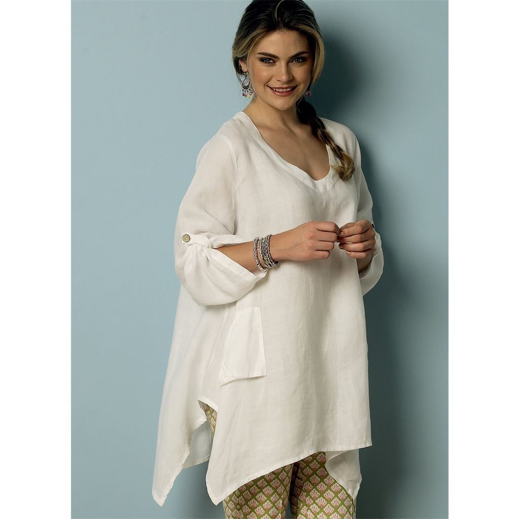 Butterick Pattern B6056 Misses Top 6056 Image 5 From Patternsandplains.com