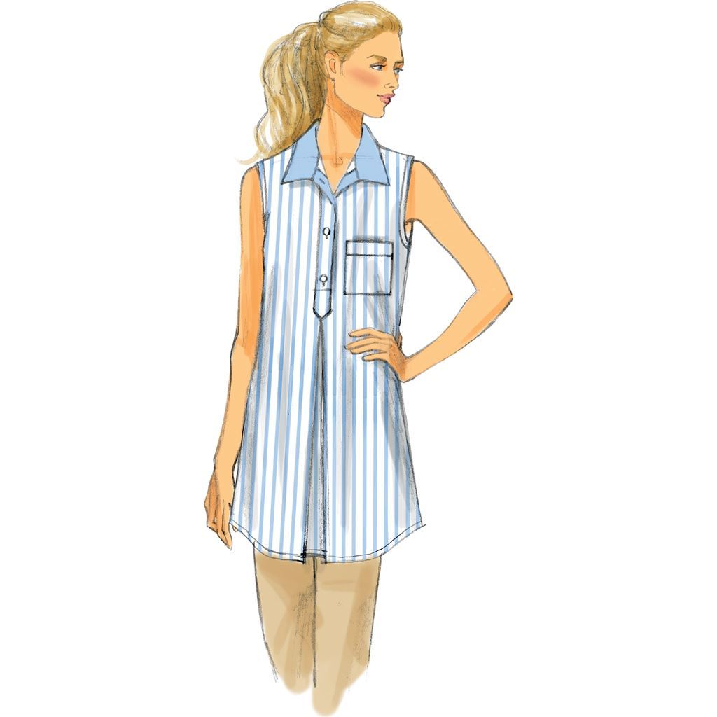 Butterick Pattern B6099 Misses Tunic 6099 Image 4 From Patternsandplains.com