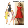 Butterick Pattern B6129 Misses Misses Petite Dress 6129 Image 1 From Patternsandplains.com