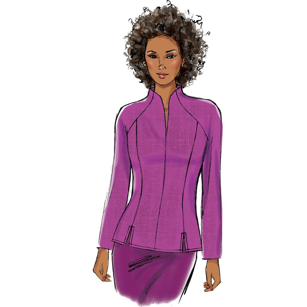 Butterick Pattern B6134 Misses Top 6134 Image 5 From Patternsandplains.com