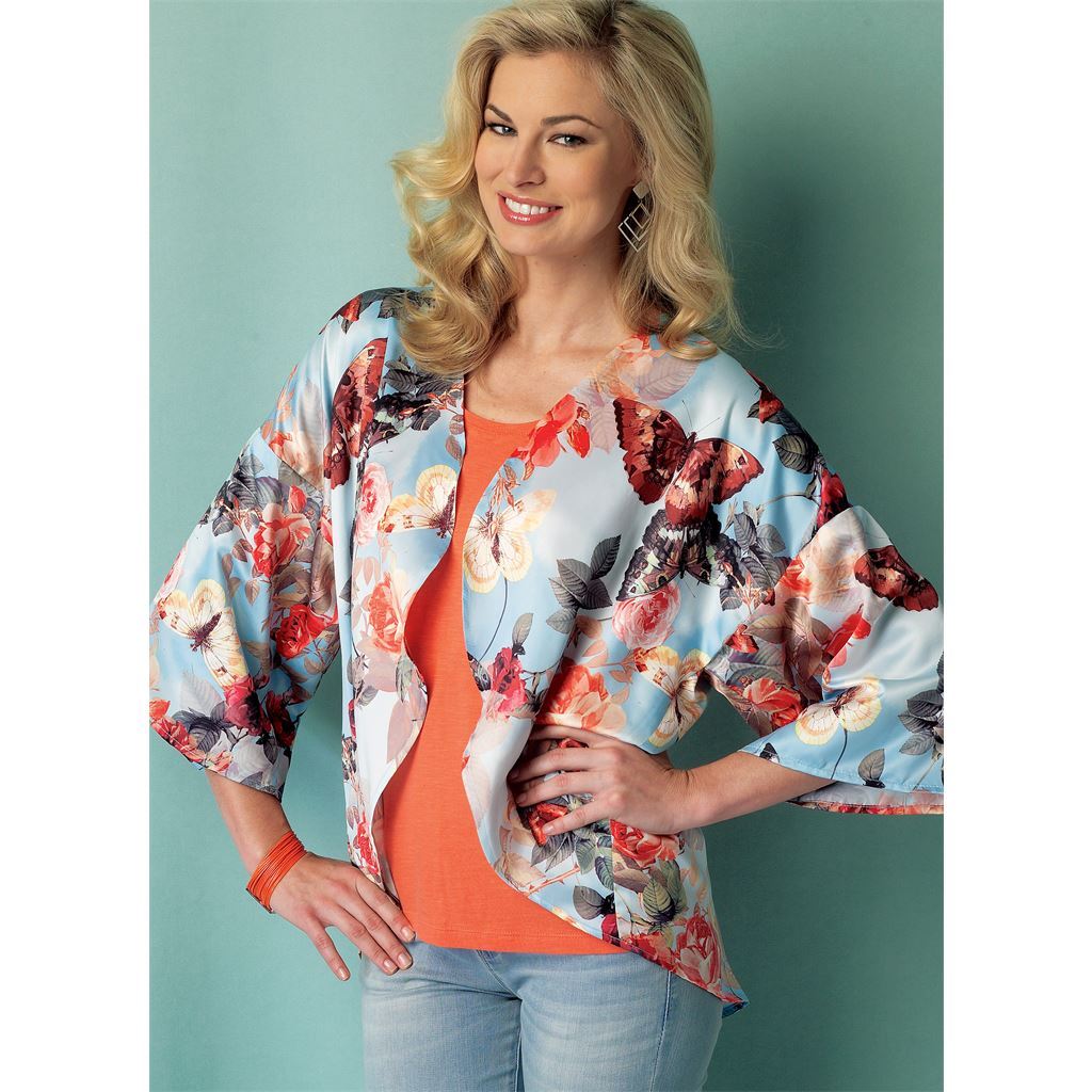 Butterick Pattern B6176 Misses Kimono 6176 Image 4 From Patternsandplains.com