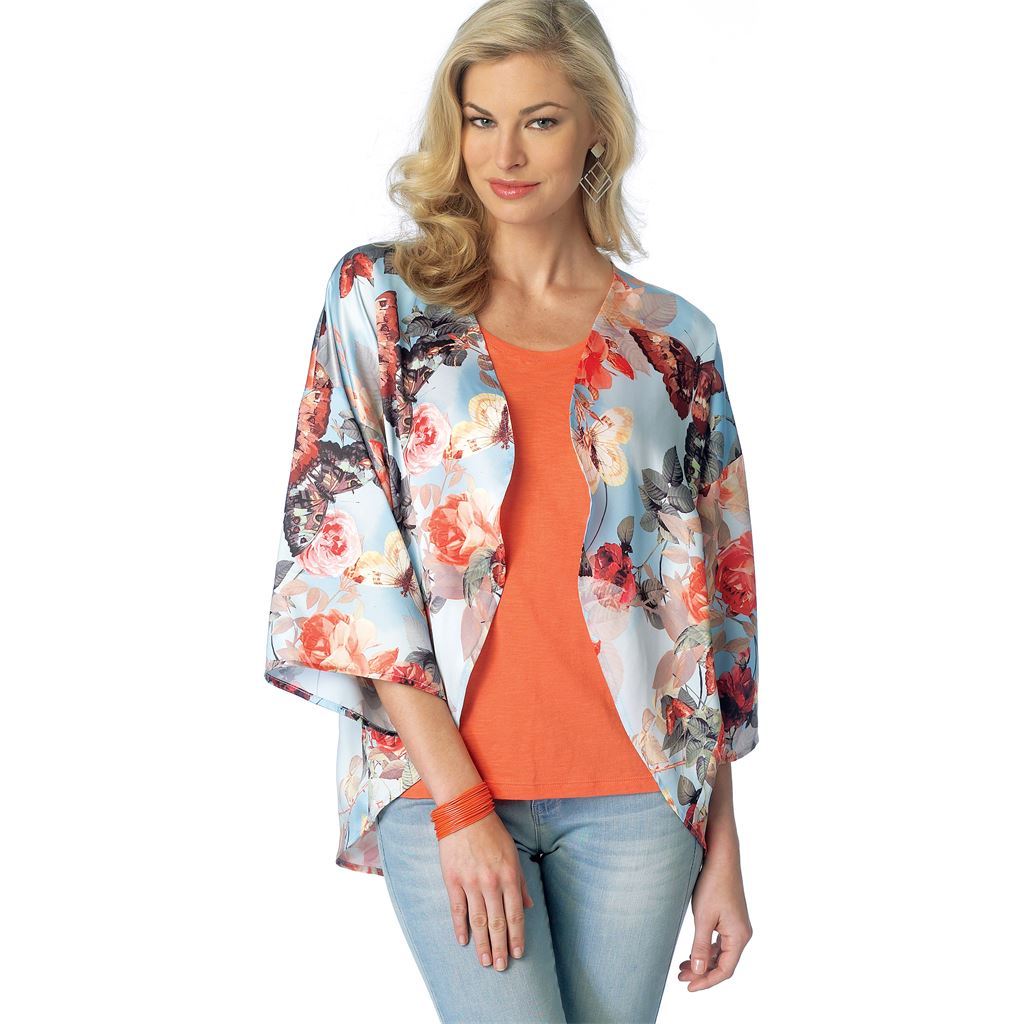 Butterick Pattern B6176 Misses Kimono 6176 Image 6 From Patternsandplains.com