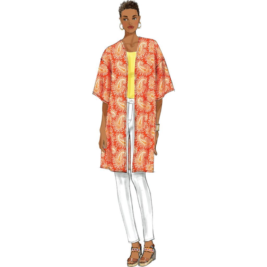Butterick Pattern B6176 Misses Kimono 6176 Image 9 From Patternsandplains.com