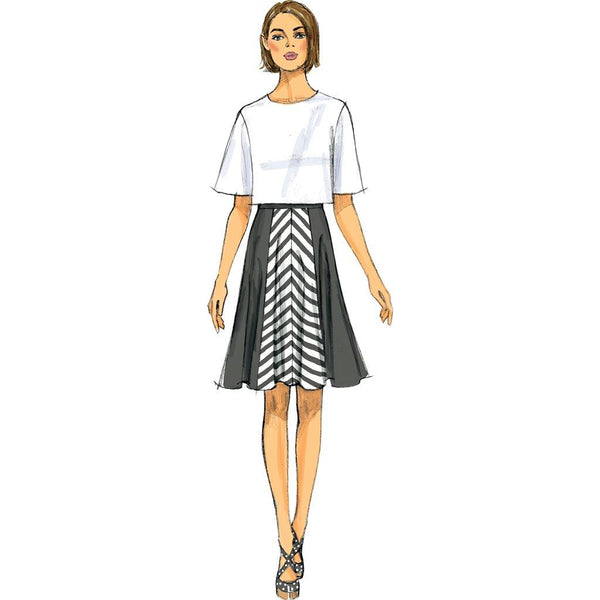 Butterick Pattern B6179 Misses' Skirt And Culottes 6179 - Patterns And ...